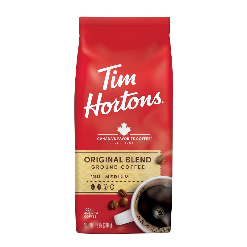 Tim Hortons Medium Roast Ground Coffee , 1 of 9