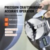 VEVOR 3-Jaw Lathe Chuck, 4'', Self-Centering Lathe Chuck, 0.08-4 in/2 -100 mm Clamping Range with T-key Fixing Screws Reversible Jaws, Silver - 4 of 4