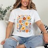 Simply Sage Market Women's Nature Wildflowers Short Sleeve Graphic Tee - 2 of 4