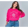 Simply Sage Market Women's Graphic Sweatshirt Embroidered Washington Coast Flower - 2 of 4