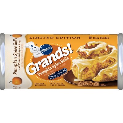 Pillsbury Grands! Pumpkin Spice Rolls - 17.5oz/5ct