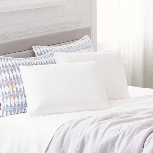Comfort Revolution Blue Bubble Gel + Memory Foam Pillow, Standard