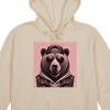 Bear With 3D Ears Adult Tofu Long Sleeve Cosplay Hoodie With 3D Ears - 2 of 2