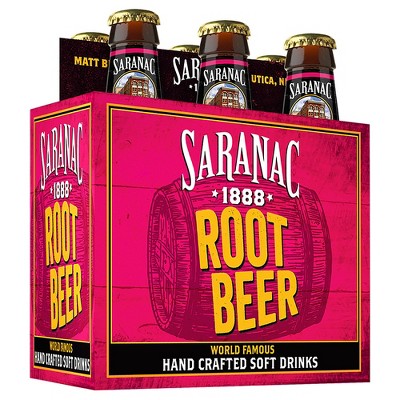 Saranac Root Beer - 6pk/12 fl oz Glass Bottles
