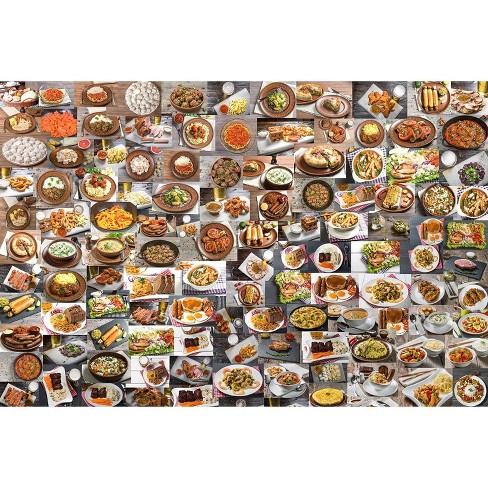 Toynk Hungry? Food Puzzle | 1000 Piece Jigsaw Puzzle | Family Game Night
