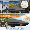 Garvee 10x20 Pop Up Canopy Tent, Heavy Duty Canopy Tents for Parties with Roller Bag, 6 Removable Sidewalls, Upgraded Thickened Legs, 6 Sand Bags - 4 of 4