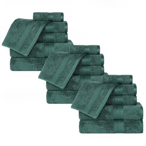 Rayon from Bamboo and Cotton Blend Cozy Plush Towel Set by Blue Nile Mills - 1 of 4