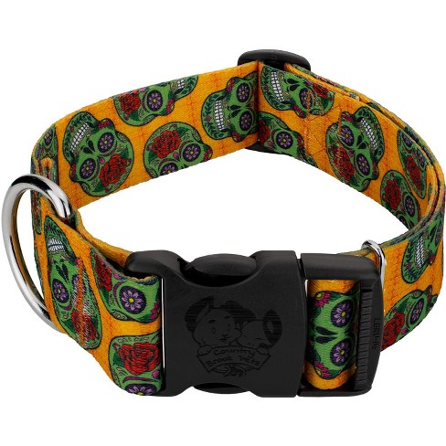 Black 'Sugar Skull' Collar – Pittie Clothing Co.