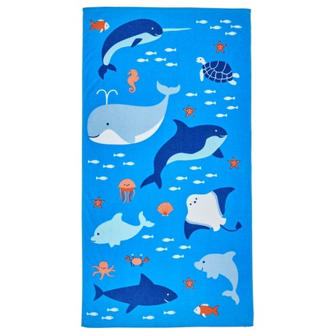 Cotton Vibrant Kids Quick Dry Beach Towel Great Bay Home 30