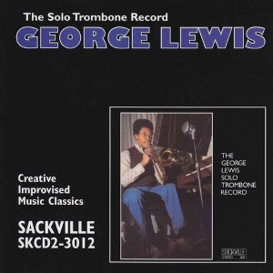 George Lewis - Solo Trombone Record (CD) - 1 of 1