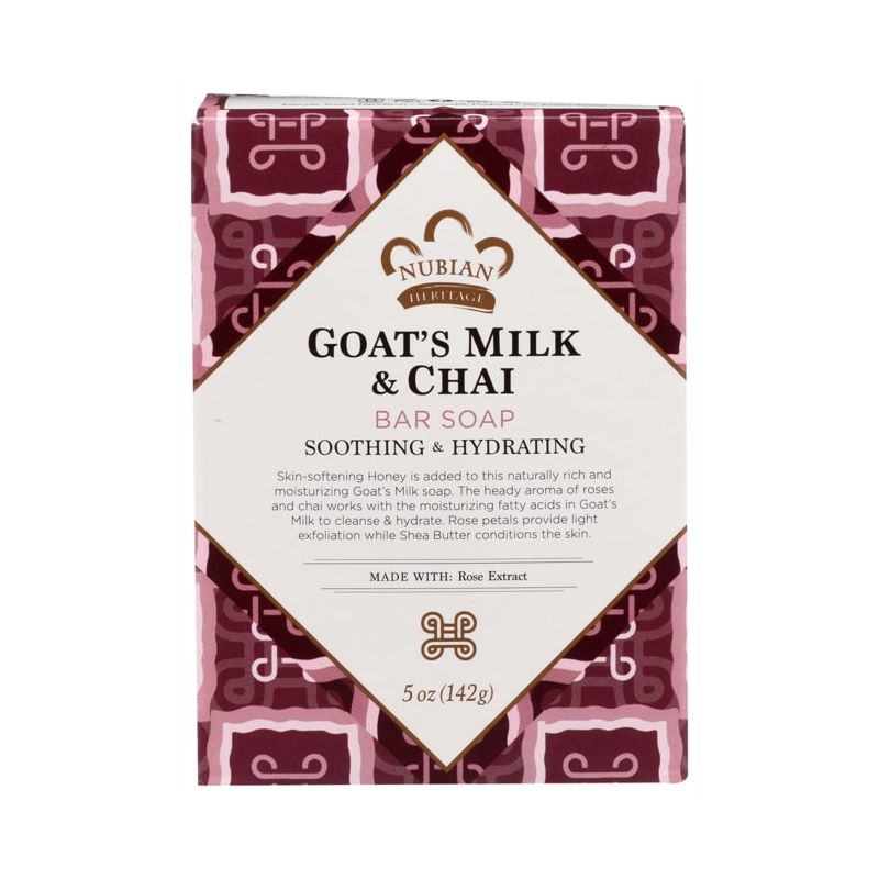 Nubian Heritage Goat's Milk & Chai Bar Soap 5 oz Bar(S), 1 of 2