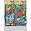 Justice League Heroes Boy's Heather Grey T-shirt - 2 of 3