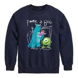 Boys' - Disney - Peek A Boo Graphic Long Sleeve Fleece Sweatshirt - 1 of 4