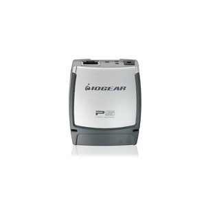 Iogear USB 2.0 Print Server GPSU21 Gray - 1 of 4