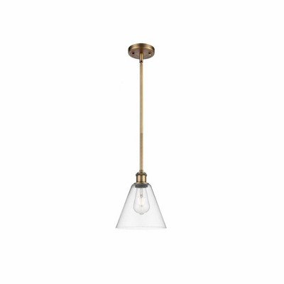 Berkshire - 1 Light Mini Pendant In Industrial Style-9.75 Inches Tall and 8 Inches Wide