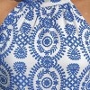 Women's Woven High Neck Floral Sleeveless Midi Dress - Cupshe - 2 of 4