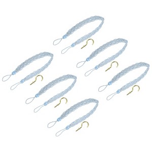 Unique Bargains Hand Woven Decorative Braided Curtain Tiebacks - 1 of 4