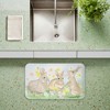 Stupell Industries Easter Bunnies in Grass Printed Anti-Fatigue Floor Mat, design by Lee Ann Sanders, 30"x18" - 2 of 4