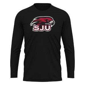 Men's Saint Josephs University Adult Sport Long Sleeve Shirt Primary Logo - 1 of 4