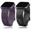 HTUTWOO Small Waist Leopard Silicone Apple Watch Strap, Sport Band 38/40/41/42/44/45/49mm for iWatch Series 11 10 9 8 7 6 5 4 3 2 1 SE Ultra - 4 of 4