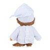 Monchhichi Long Striped Pijama Boy with Cap Plush - 3 of 4