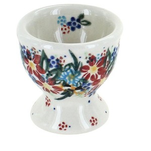 Blue Rose Polish Pottery 38 Vena Egg Cup - 1 of 1