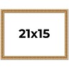 PosterPalooza | Refined Gold Picture Frame - UV Acrylic, Backing Board, Hanging Hardware Included - 2 of 4
