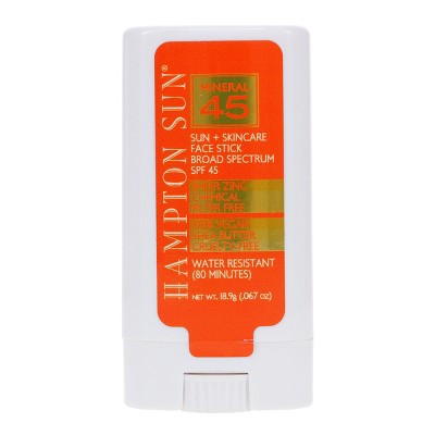 Hampton Sun SPF 45 Mineral Face Stick 0.067 oz