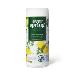 Wipes - Lemon & Coriander - 35ct - Everspring™
