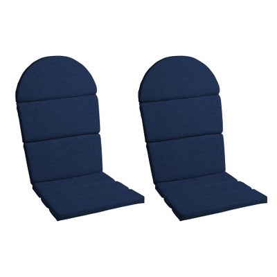 ARDEN Outdoor Foam Adirondack Cushion, Set of 2, 21.5 x 19, Water repellent, Fade Resistant, Foam Cushion for Adirondack Chairs 21.5 x 19
