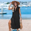 Women's Beach Cover-Up Sleeveless Midi Dress - Cupshe - 2 of 4