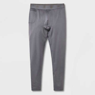 Men's Slim Fit Heavyweight Thermal Pants - All In Motion™ Gray Xxl