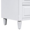 NicBex 3 Drawer Nightstand,Storage Wood Cabinet,End Table for Bedroom,Living Room,Bedside - 4 of 4