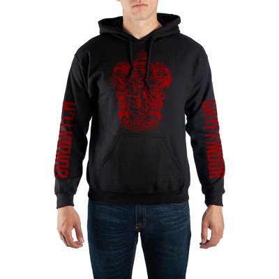 Harry Potter House Gryffindor Coat of Arms Fleece Hoodie Sweatshirt