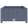 vidaXL Raised Bed 47.2"x15.7"x9.1" Polypropylene - 4 of 4