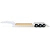 3-Axle Heavy Equipment Lowboy Trailer White 1/87 (HO) Plastic Model by Promotex - 2 of 3