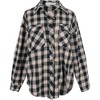 Anna-Kaci Women's Plaid Shacket Jacket Long Sleeve Button Down Fall Shirts Coat - 2 of 4