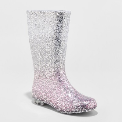 bling rain boots