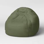 Canvas Kids' Bean Bag Green - Pillowfort™