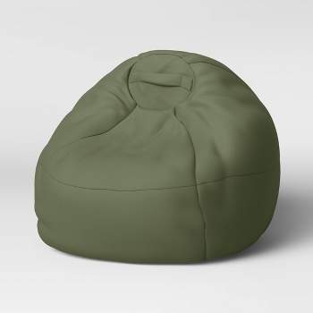 Canvas Bean Bag Green - Pillowfort™