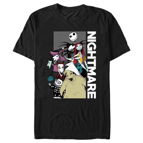 Men's The Nightmare Before Christmas Halloween Group Shot T-shirt ...