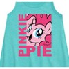 Girls' - My Little Pony - Pinkie Pie Graphic Sleeveless Aline Dress - 2 of 3