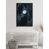 Kate & Laurel All Things Decor 23"x33" Sylvie Driftless Moon Art by Pete Olsen: Serene Home Decor - 4 of 4