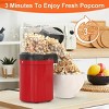 Popcorn Popper Maker Hot Air with Measure Cup And Butter Warmer 1200W Oil-Free Easy To Use 8Cups Mini Popcorn Maker Machine for Home - 4 of 4