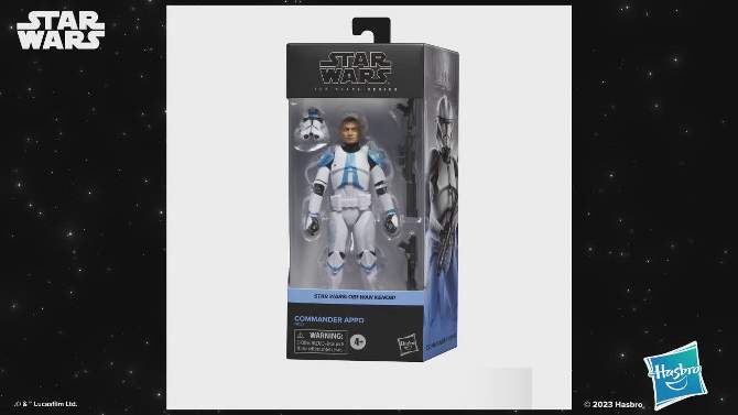 Star Wars: Obi-Wan Kenobi Commander Appo Black Series Action Figure (Target Exclusive), 2 of 11, play video