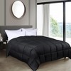 Brushed Microfiber Reversible Comforter Medium Weight Down Alternative Bedding by Blue Nile Mills - image 2 of 4