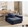 Okak Modern Modular Tufted Design DIY Combination Sofa with Pillows,Chenille Sofa Couch for Living Room,Apartment,Guestroom - 3 of 4