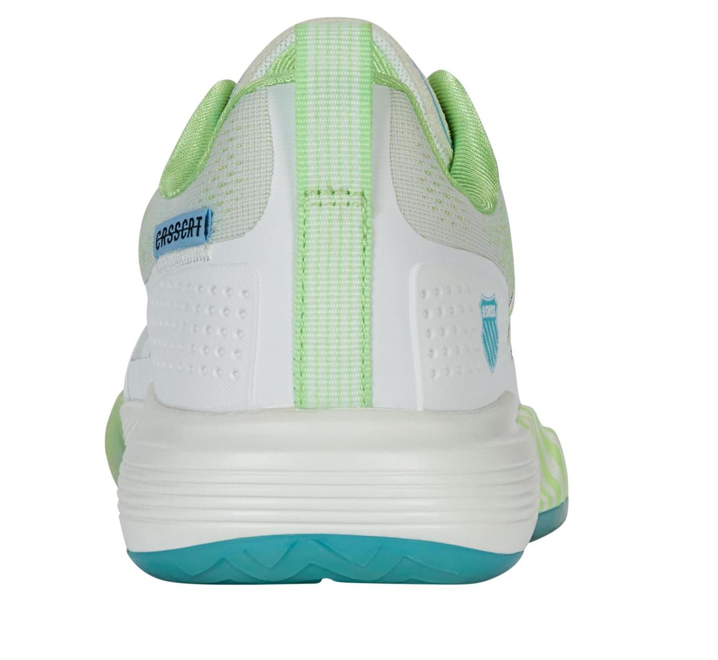 Женские кроссовки K-Swiss Ultra Court Pickleball Shoe (Bit of Blue/Paradise Green/Capri), цвет: Синий — фото 3