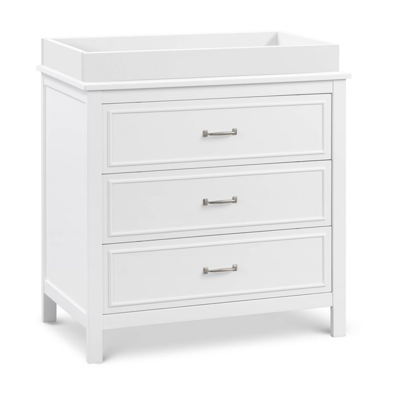 DaVinci Charlie 3-Drawer Dresser - White, 5 of 9