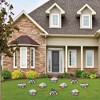 Big Dot of Happiness Camper Christmas - Lawn Decorations - Outdoor Red and Green Holiday Party Yard Decorations - 10 Piece - 2 of 4